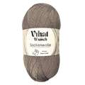 Vihat & Wiesch | 4-ply Sock Yarn | 75% Virgin Wool, 25% Polyamide | 100g (420m) | Taupe