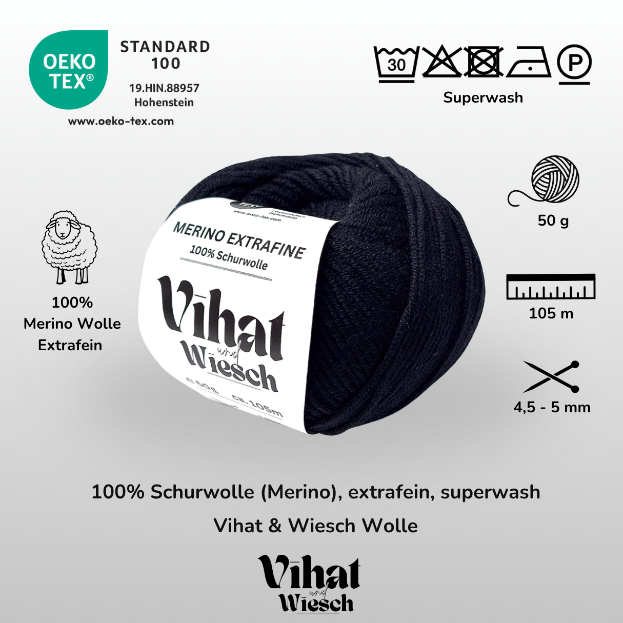 Vihat & Wiesch | Schwarz